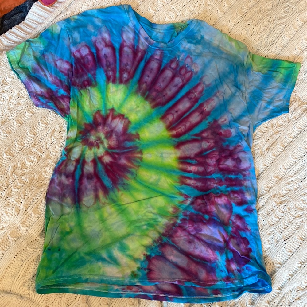 Hand Dyed Tie Dye T-Shirt